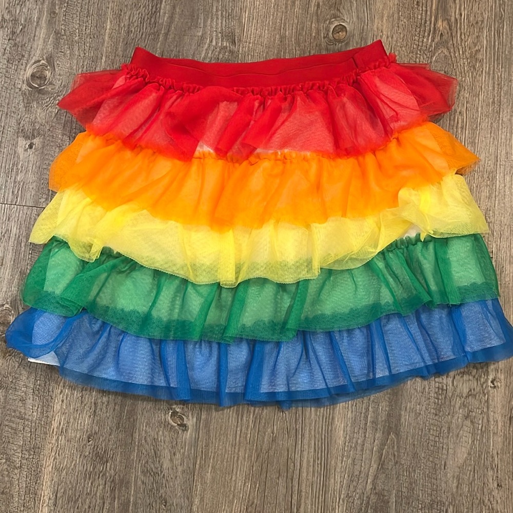 Rainbow kids medium skirt from Target
